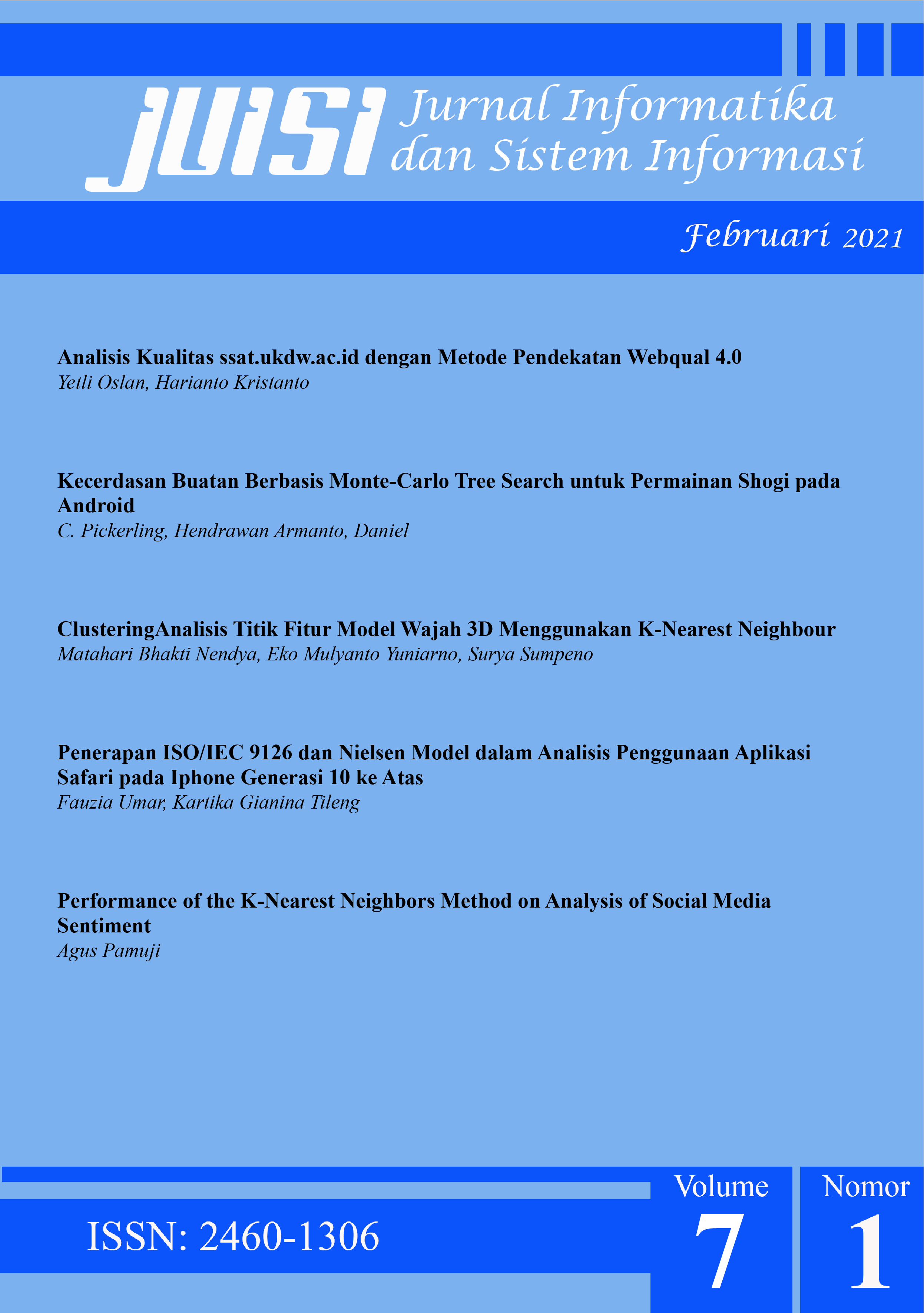 Jurnal Informatika dan Sistem Informasi JUISI